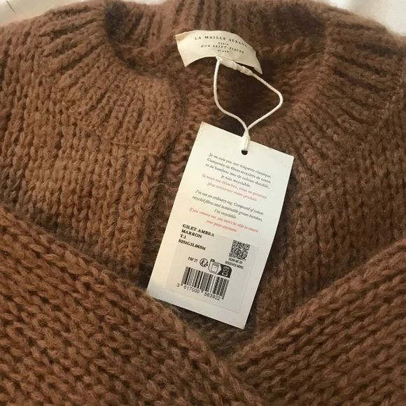 NWT Sezane Ambra Cardigan XS/S - Picture 3 of 3
